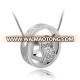 Fashion Jewelry Fashion Heart Crystal Necklace DHL Delivery