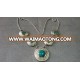 Afghan Kuchi Three Pendant Necklace