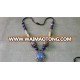 (AN-002) Afghan Tribal New Design Gems Necklace