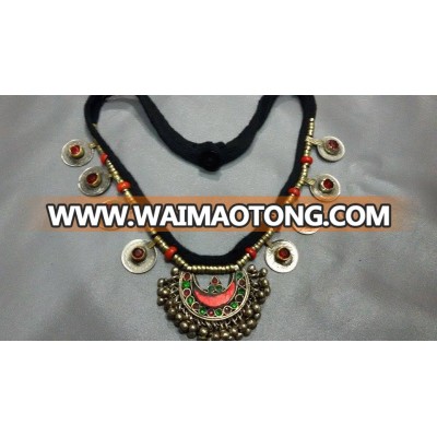 (KN-0101) Afghan Tribal Kuchi Necklace