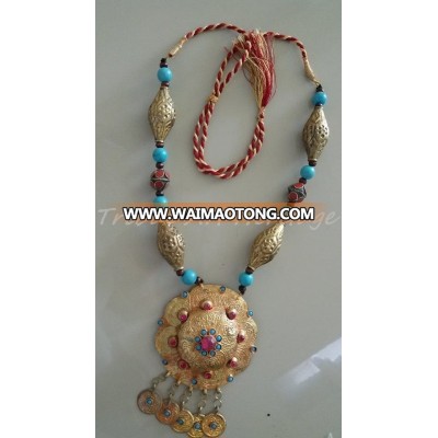 (TN-0100) Turkmen Necklace, Turkmen Jewellery, Kuchi Tribal Jewellery