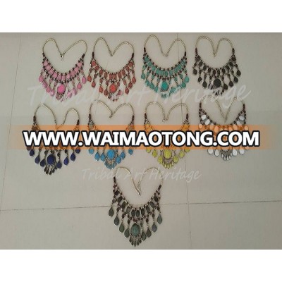 Afghan Tribal Kuchi Fashion Necklace (KN-06011)