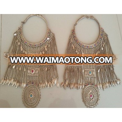 Afghan Tribal Kuchi Vintage Necklace (KN-06010)